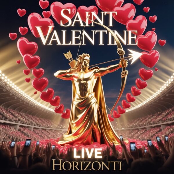 Saint Valentine Live by Horizonti — cinematic Valentine anthem cover artwork